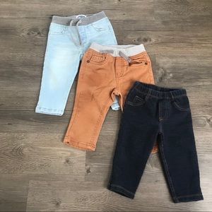 {set of 3} 12 mo pants
